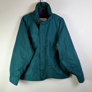 Columbia Jacket Mens M Tall Whirlibird Waterproof Windbreaker Radial Sleeve